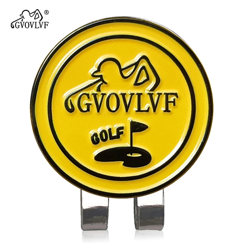1PC GOG Golf Marker with Magnetic Cap Hat Clips Training Accessories Multi Colors Animal Cup Flag Slippers Tiger High Quality