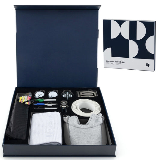 COSTWAY Golf Gift Set for Women Complete Golf Accessories Set W/ Golf Balls