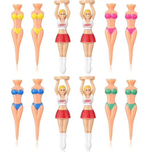 12 Pieces Funny Golf Tees